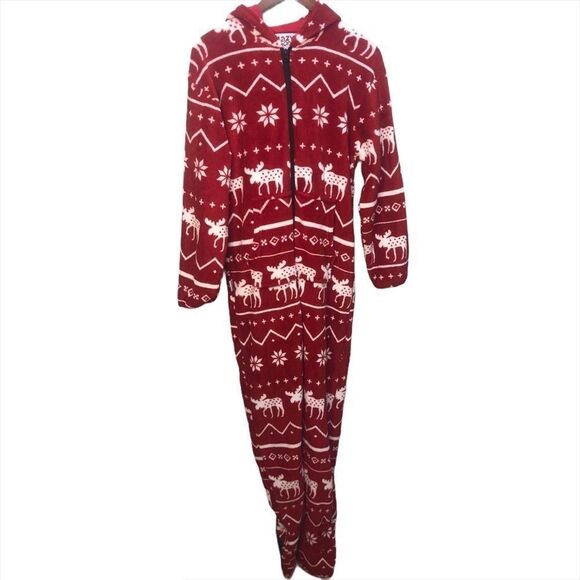 Lazy One-Nordic Moose Fleece Size XS - Picture 2 of 9